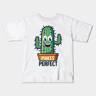 Cactus Makes Perfect Kids T-Shirt